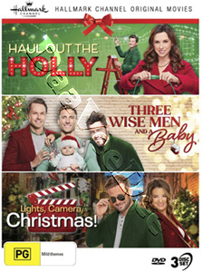 Hallmark Christmas Collection 30 | Haul Out the Holly / Three Wise Men and a Baby / Lights, Camera, Christmas!  |   DVD